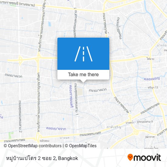 หมู่บ้านเปโตร 2 ซอย 2 map