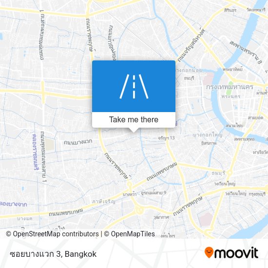 ซอยบางแวก 3 map
