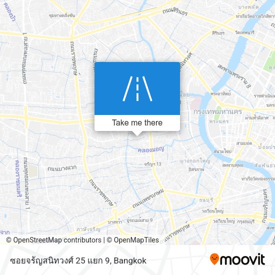 ซอยจรัญสนิทวงศ์ 25 แยก 9 map