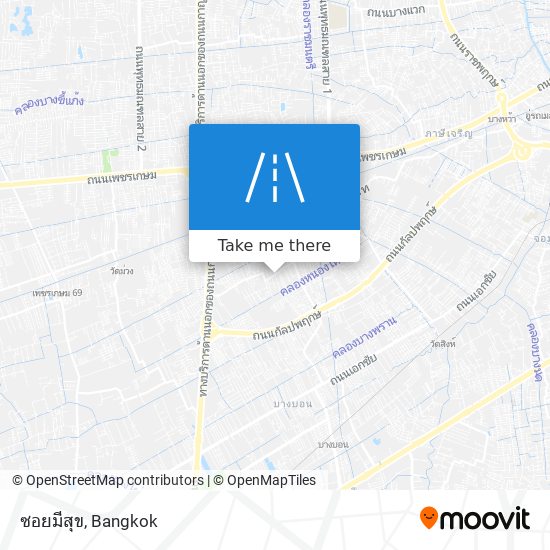 ซอยมีสุข map