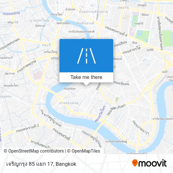 เจริญกรุง 85 แยก 17 map