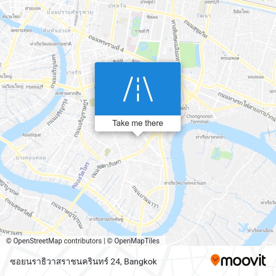 ซอยนราธิวาสราชนครินทร์ 24 map