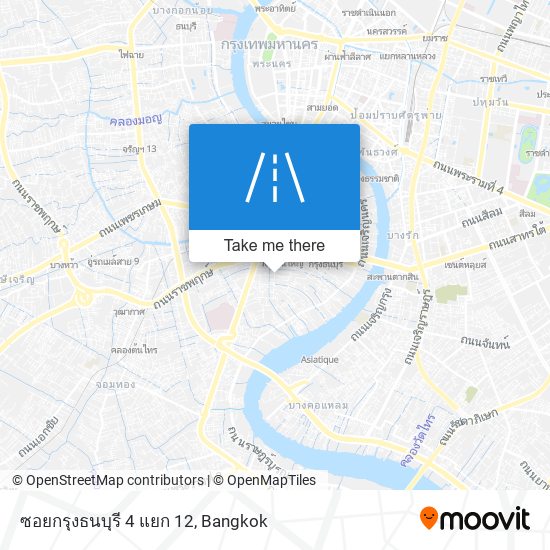 ซอยกรุงธนบุรี 4 แยก 12 map