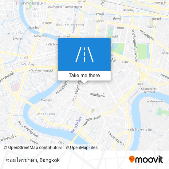 ซอยไตรธาดา map