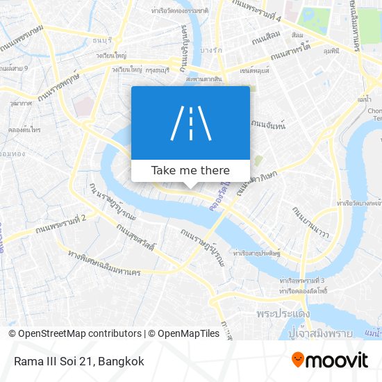 Rama III Soi 21 map