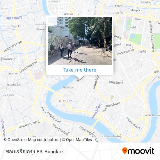 ซอยเจริญกรุง 83 map