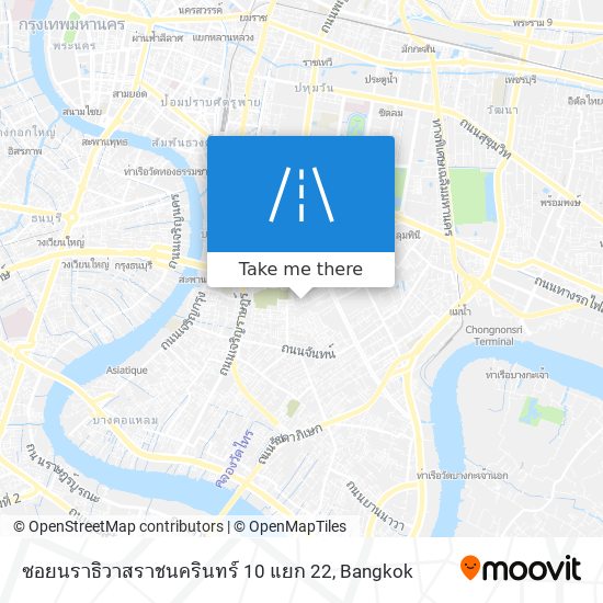 ซอยนราธิวาสราชนครินทร์ 10 แยก 22 map