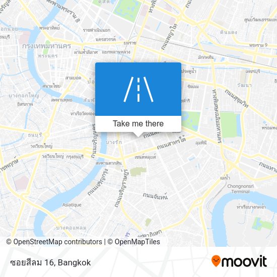ซอยสีลม 16 map