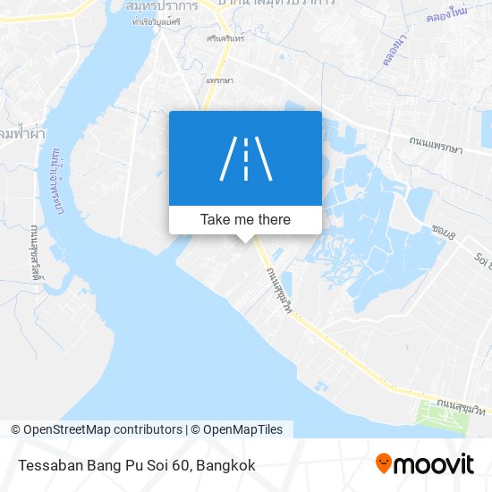 Tessaban Bang Pu Soi 60 map