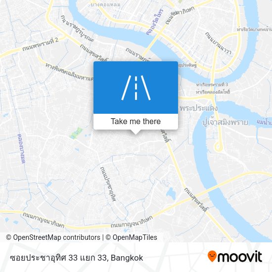 ซอยประชาอุทิศ 33 แยก 33 map
