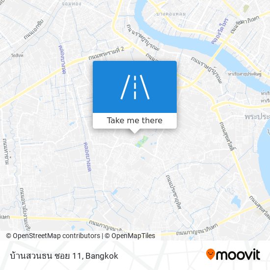 บ้านสวนธน ซอย 11 map