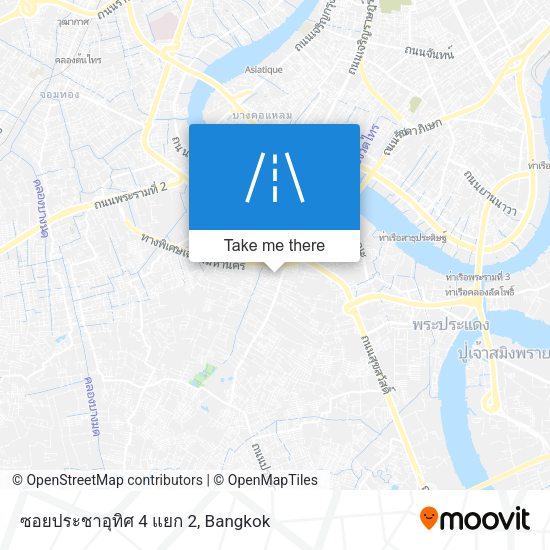 ซอยประชาอุทิศ 4 แยก 2 map
