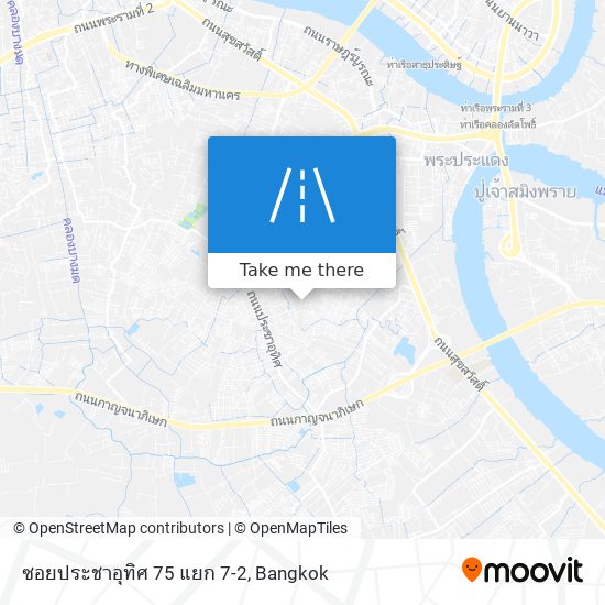 ซอยประชาอุทิศ 75 แยก 7-2 map