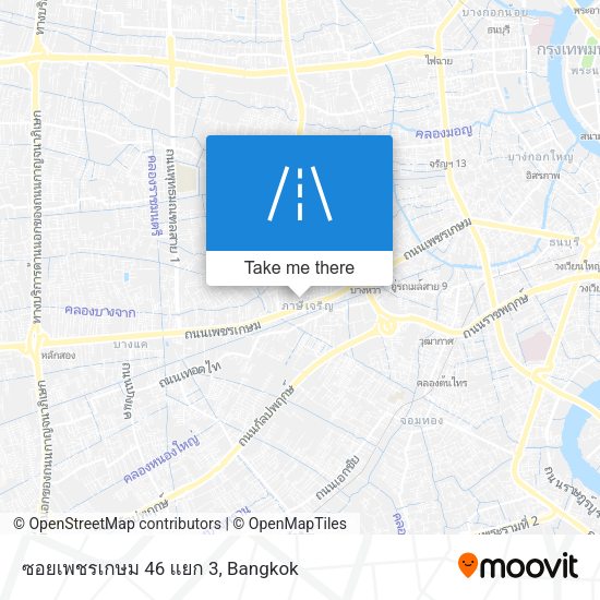 ซอยเพชรเกษม 46 แยก 3 map