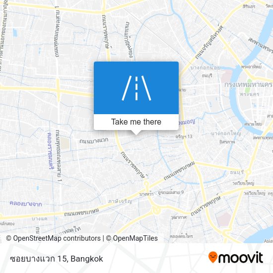 ซอยบางแวก 15 map