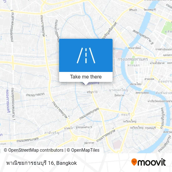 พาณิชยการธนบุรี 16 map