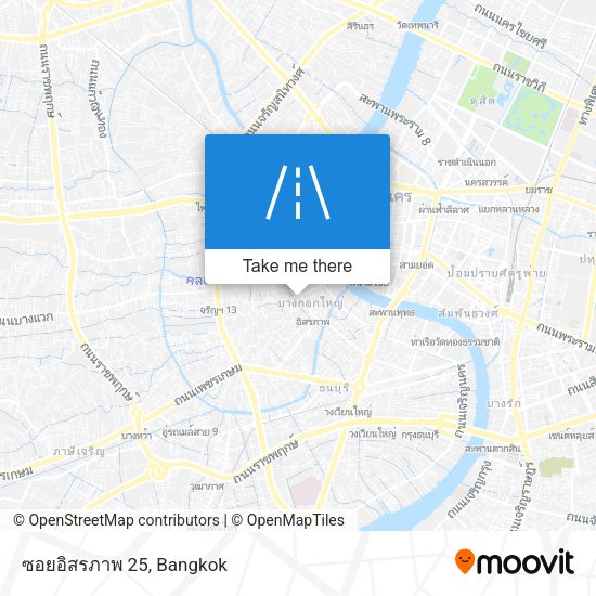 ซอยอิสรภาพ 25 map