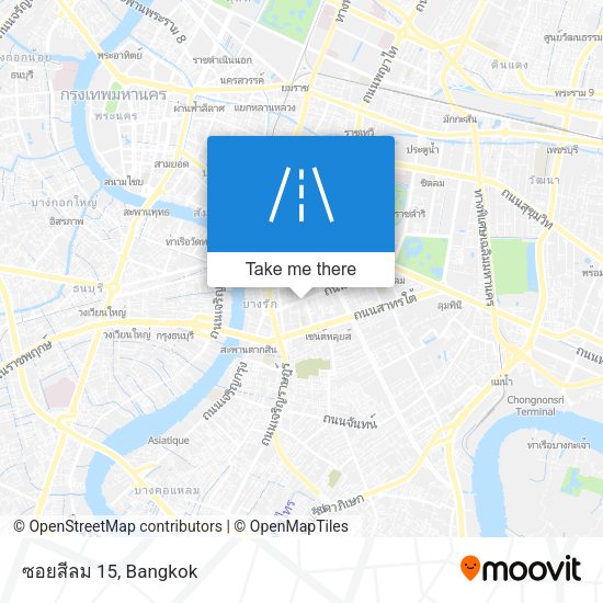 ซอยสีลม 15 map