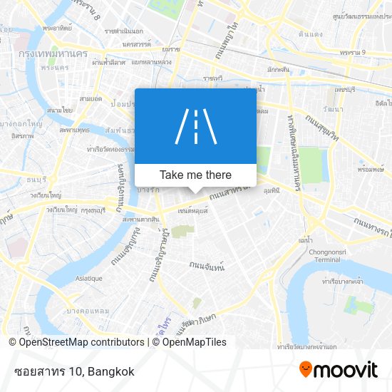 ซอยสาทร 10 map