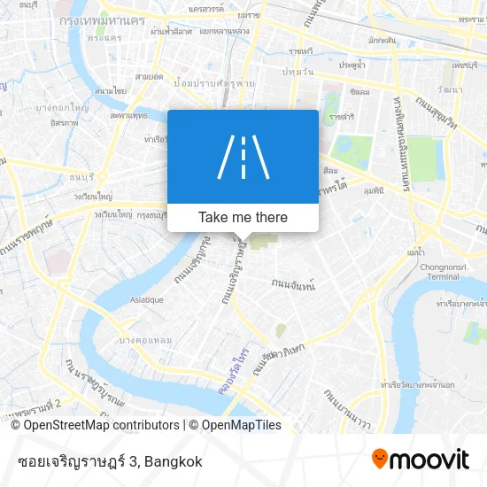 ซอยเจริญราษฎร์ 3 map