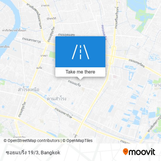 ซอยแบริ่ง 19/3 map