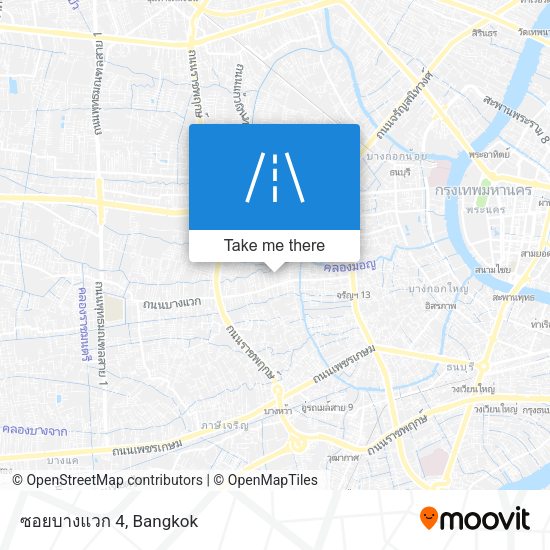 ซอยบางแวก 4 map