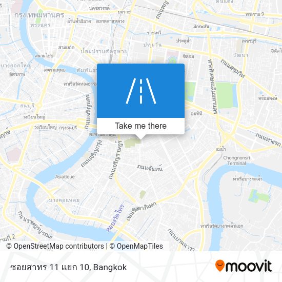 ซอยสาทร 11 แยก 10 map