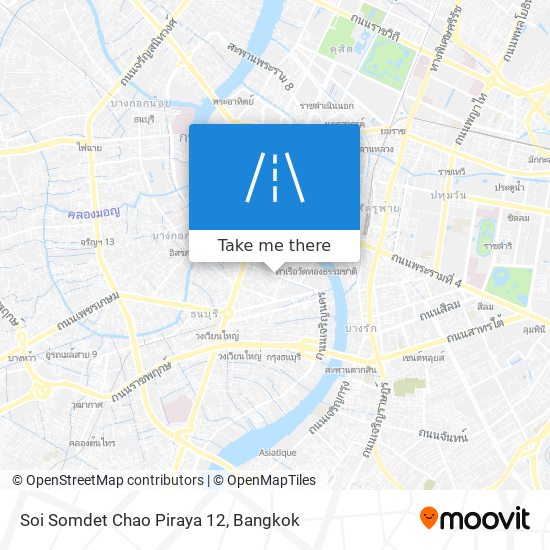 Soi Somdet Chao Piraya 12 map