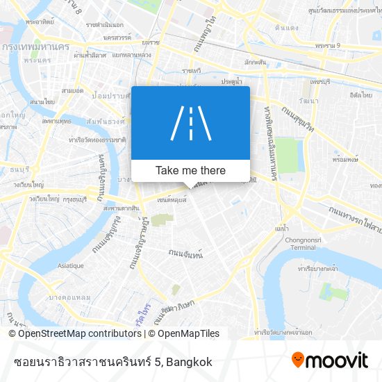 ซอยนราธิวาสราชนครินทร์ 5 map