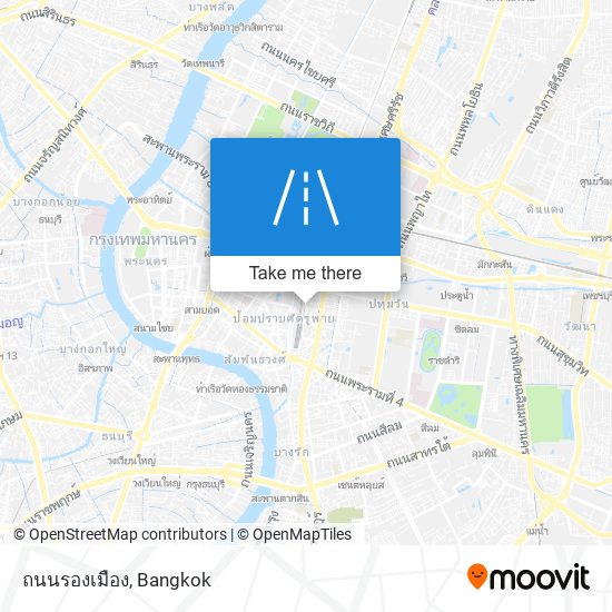 ถนนรองเมือง map