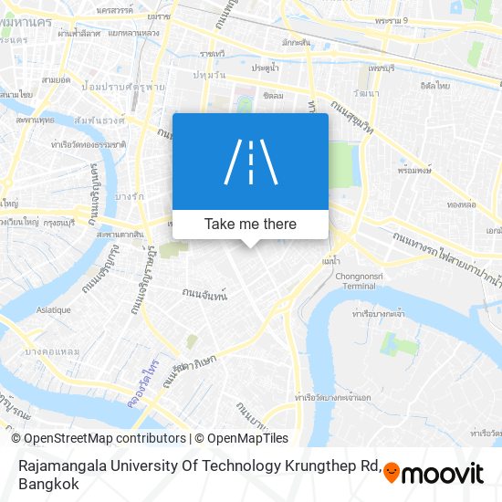 Rajamangala University Of Technology Krungthep Rd map