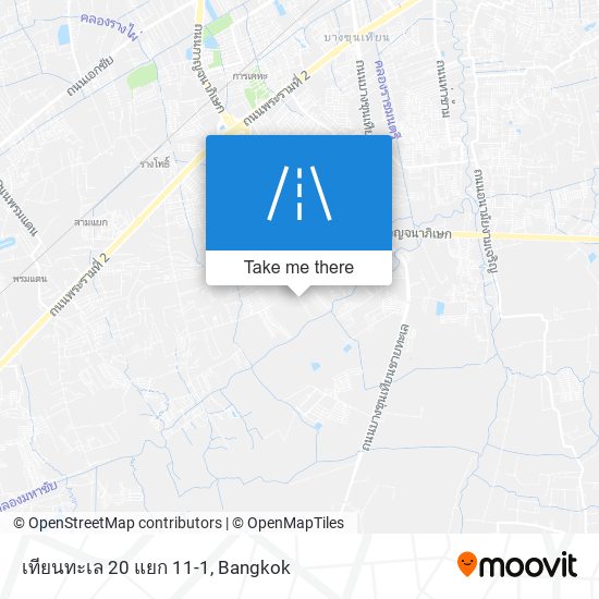 เทียนทะเล 20 แยก 11-1 map