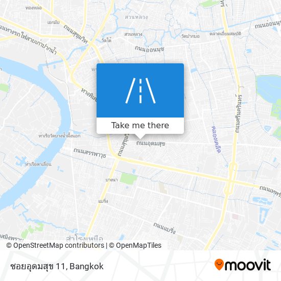 ซอยอุดมสุข 11 map