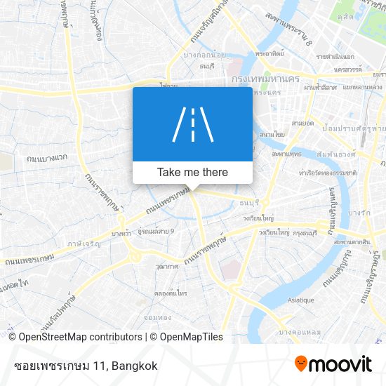 ซอยเพชรเกษม 11 map
