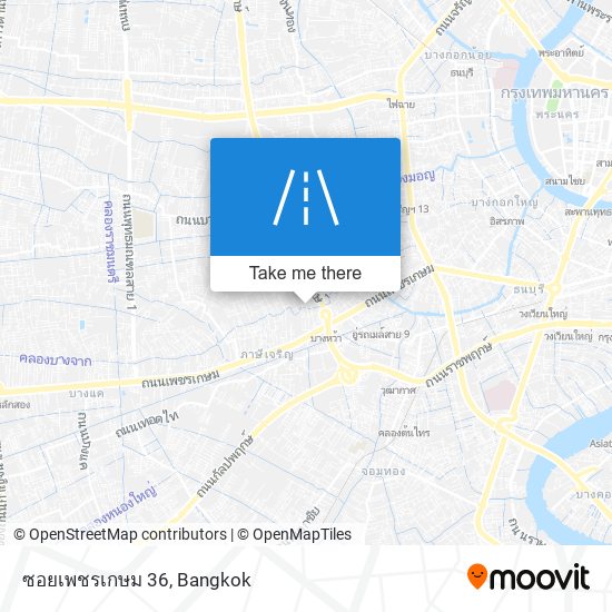 ซอยเพชรเกษม 36 map