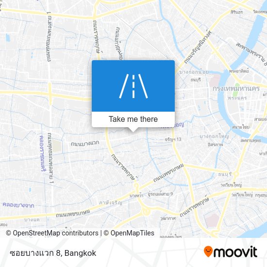 ซอยบางแวก 8 map