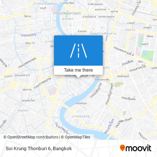 Soi Krung Thonburi 6 map