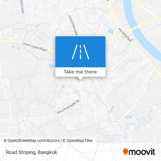 Road Striping map