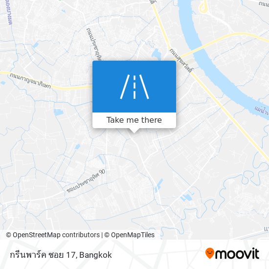 กรีนพาร์ค ซอย 17 map