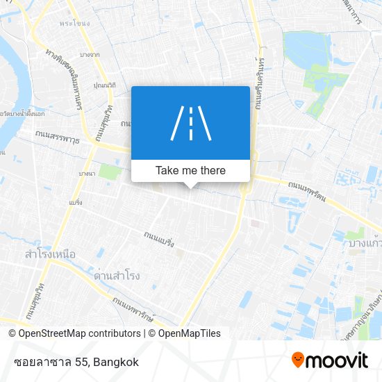 ซอยลาซาล 55 map