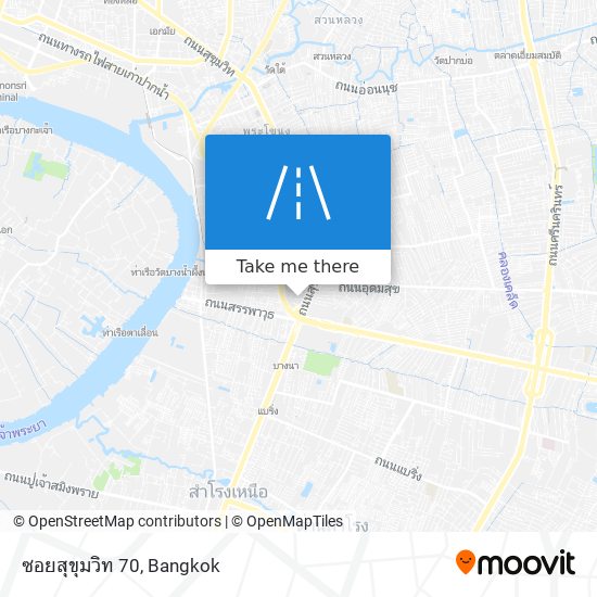 ซอยสุขุมวิท 70 map