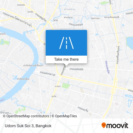 Udom Suk Soi 3 map