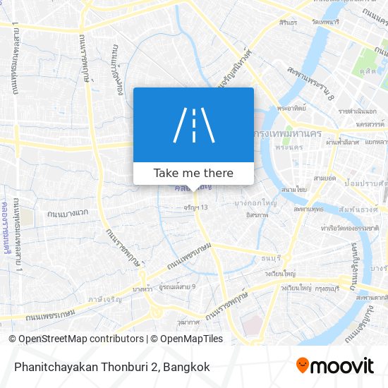 Phanitchayakan Thonburi 2 map