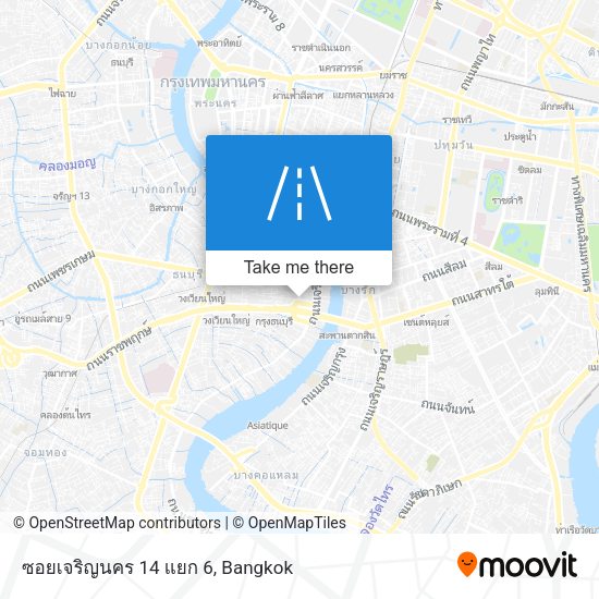 ซอยเจริญนคร 14 แยก 6 map