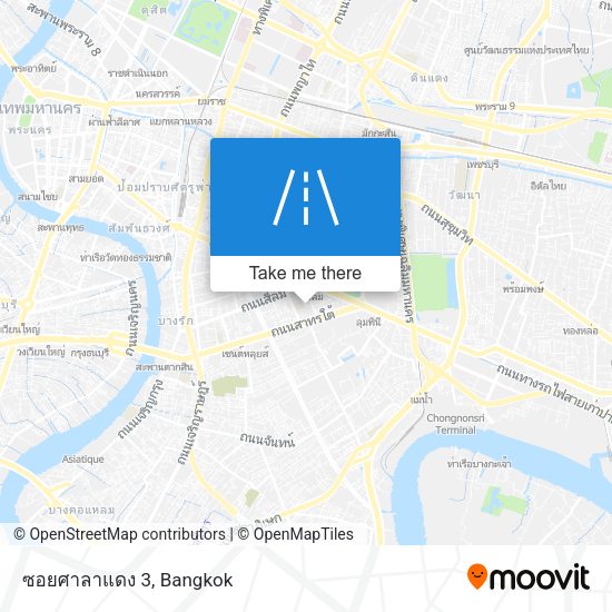 ซอยศาลาแดง 3 map