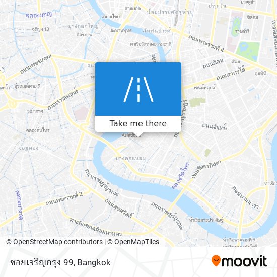 ซอยเจริญกรุง 99 map