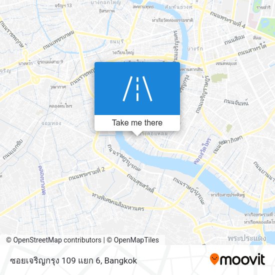 ซอยเจริญกรุง 109 แยก 6 map