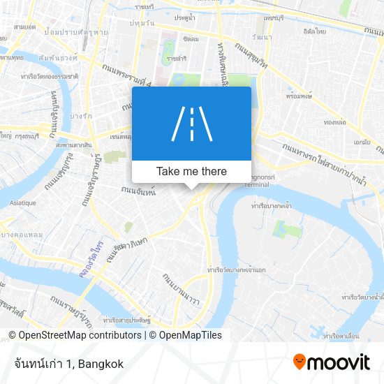 จันทน์เก่า 1 map