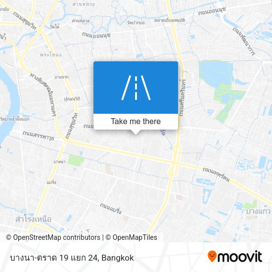 บางนา-ตราด 19 แยก 24 map