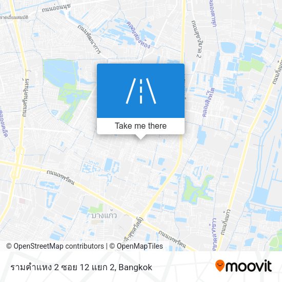 รามคำแหง 2 ซอย 12 แยก 2 map